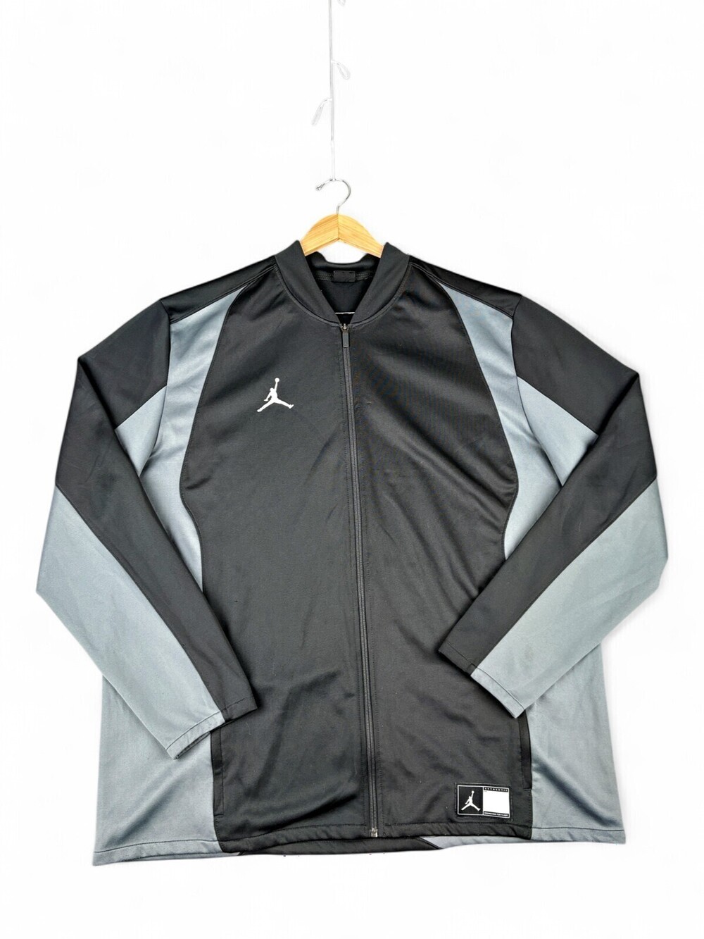 Jordan Jumpman Men's Lightweight Track Jacket 3XLT Black/Grey